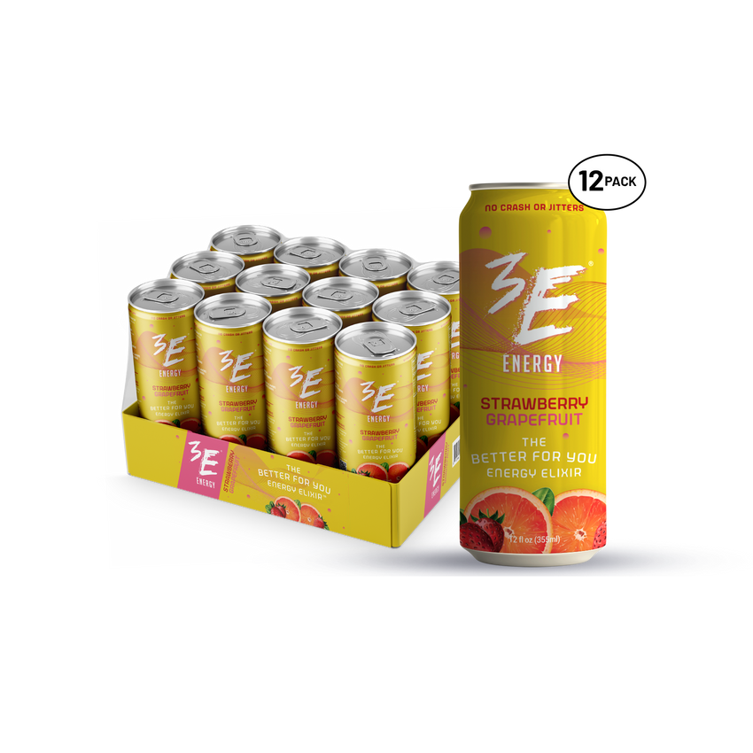 3E® Energy Elixir Strawberry Grapefruit (12pk)