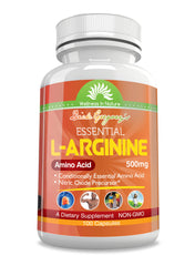 Dick Gregory’s Essential L-Arginine 500 mg Veg Capsules